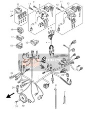 3710020890, Lock Assy, Steering Set, Suzuki, 0